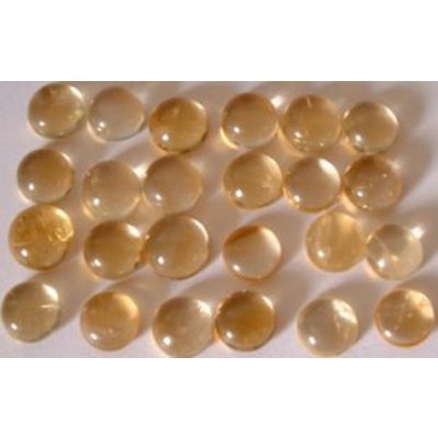 Citrine Round Cabochon - Citrine Pierre