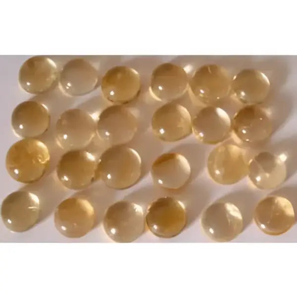 100 carats Citrine Ronde Cabochon