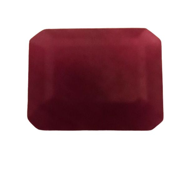 rubis naturel  octagonal 10x8 mm  4.75 carats