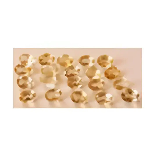 Pierre Naturelle Jaune - Citrine Ovales Pierre