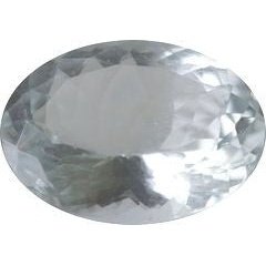 Aigue marine ovale a facettes 14.5x11 mm 6.35 carats