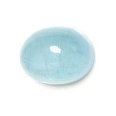 Aigue marine ovale cabochon de 6x4 à 14x10 mm