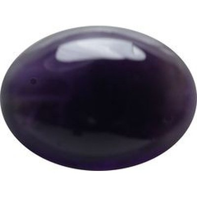 Améthyste naturelle ovale cabochon 18x13 mm 13.30 carats