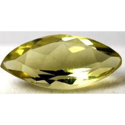 Citrine naturelle marquise a facettes 14x7 mm 2.41 carats