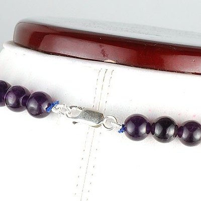 Collier en amethyste naturelle + boucles d'oreilles offertes 479.00 cts