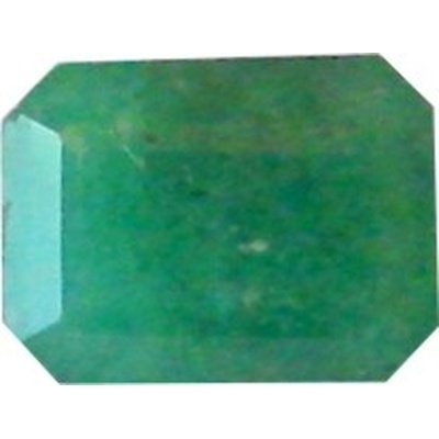 Émeraude naturelle du Brésil octogonale 8x6 mm 1.75 carats