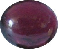 Grenat almandin ovale cabochon 10x8 mm 3.10 carats
