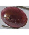 Grenat almandin ovale cabochon 18x13 mm 12.30 carats