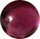 Grenat almandin rond cabochon 4 mm 0.42 carat