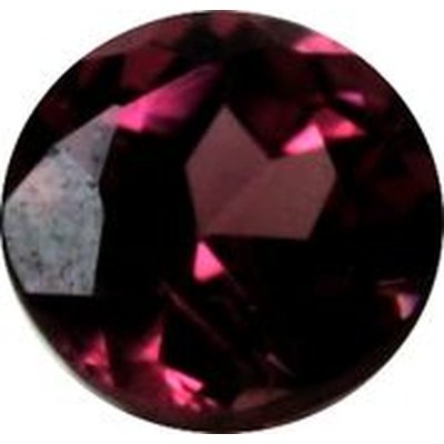 Grenat rhodolite rond a facettes 4 mm 0.36 carat