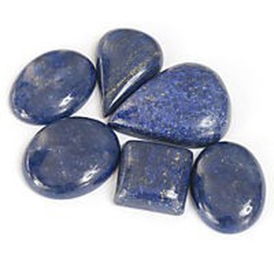 Lot de 231.100 carats de Lapis lazuli tailles diverses cabochon