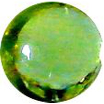 Péridot naturel taille ronde cabochon 4 mm 0.35 carat