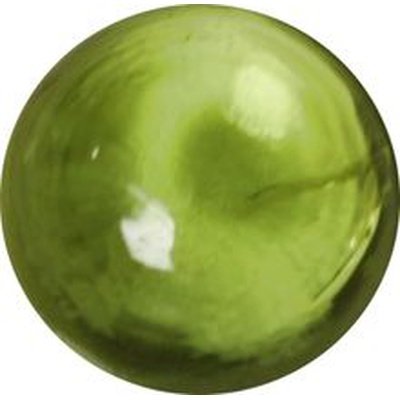 Péridot naturel taille ronde cabochon 5 mm 0.60 carat