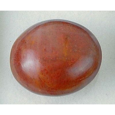 Pierre de soleil naturelle ovale cabochon 24x20x13 mm avec certificat