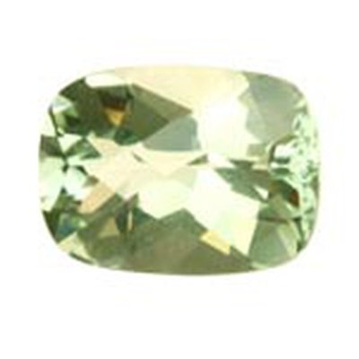 Prasiolite naturelle coussin 14x10 mm 6.50 carats