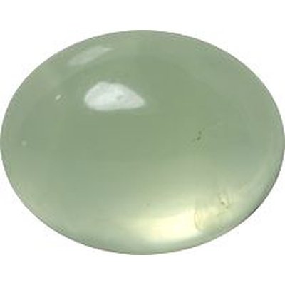 Prehnite taille ovale cabochon 8x6 mm 1.44 carat