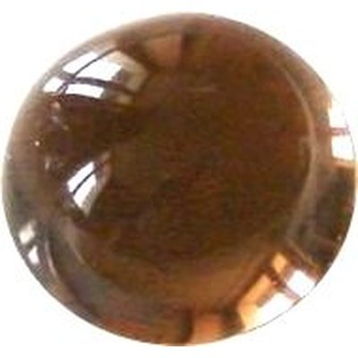 Quartz fumé taille ronde cabochon 8 mm 2 carats