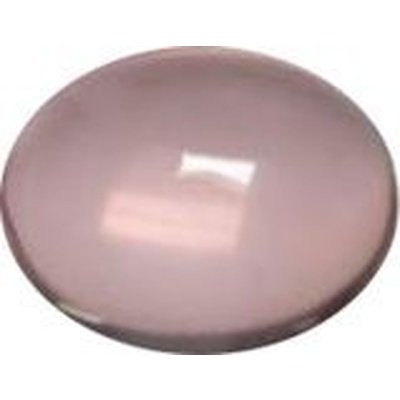 Quartz rose taille ovale cabochon 12x10 mm 5.20 carats