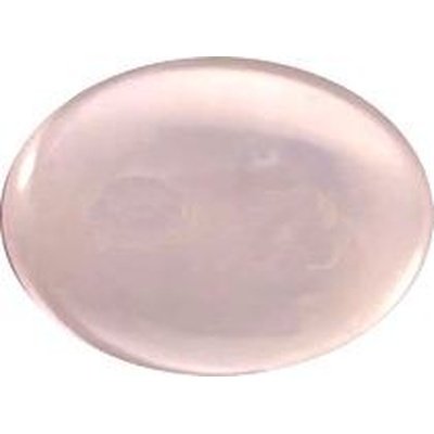 Quartz rose taille ovale cabochon 16x12 mm 9.50 carats