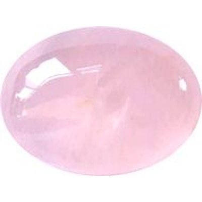 Quartz rose taille ovale cabochon 8x6 mm 1.57 carats