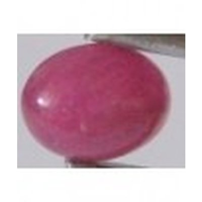 Rubis naturel taille ovale cabochon 9x7 mm 2.40 carats