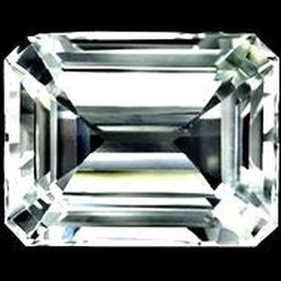 Topaze blanche naturelle octogonale 14x10 mm 8.50 carats