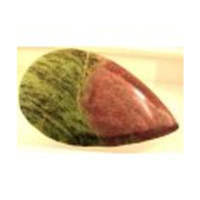 Zoisite naturelle taille poire cabochon 57x42 mm 135.20 carats