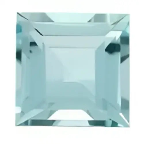 Aigue-Marine Pierre carrée 5 mm