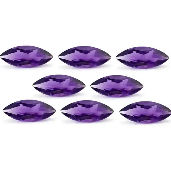 améthyste naturelle marquise 10x5 mm