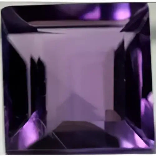 Améthyste carrée 8x8 mm 2.55 carats