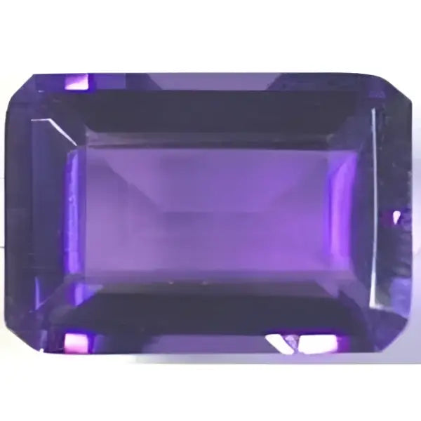 Améthyste d'Afrique octogonale 7x5 mm 1.00 carat