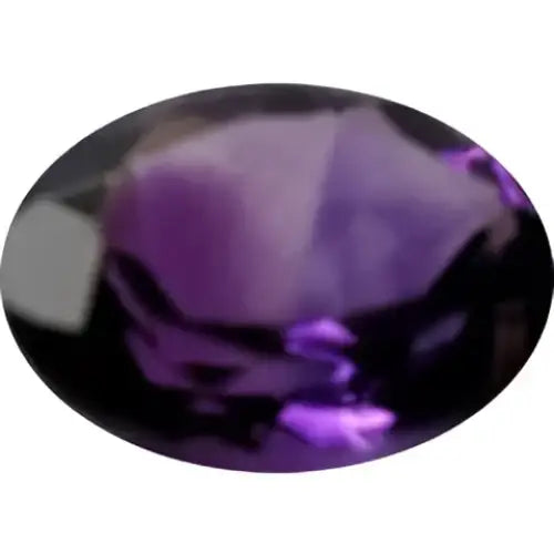 Améthyste d'Afrique ovale a facettes 10x8 mm 2.50 carats