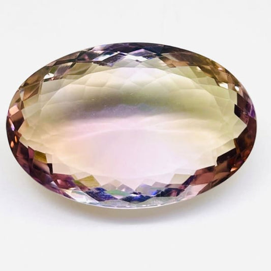 Ametrine ovale a facettes 30x20x9 mm 36.00 carats