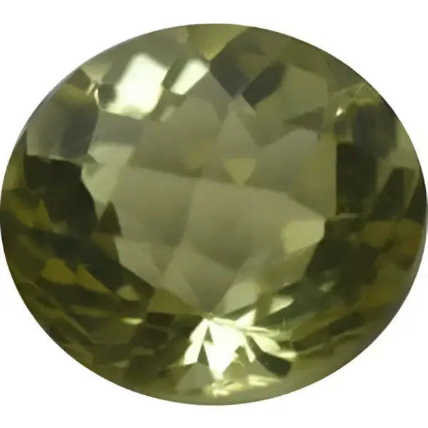 Citrine naturelle ronde a facettes 12 mm 6.30 carats