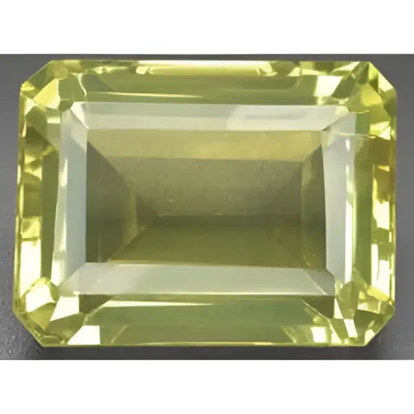 Citrine octogonale 20x15 mm 20.00 carats