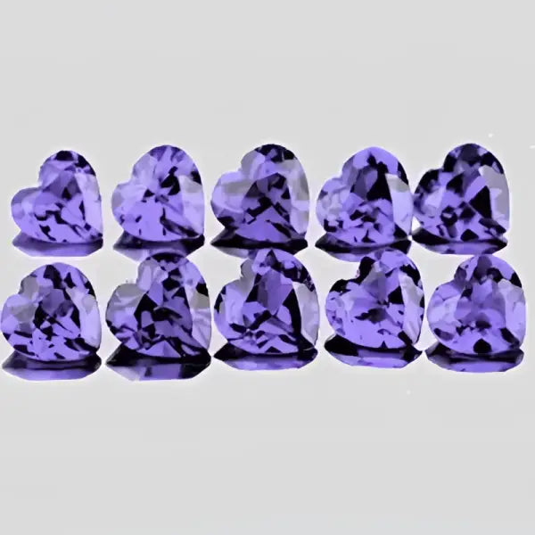 Cordierite coeur a facettes 4.5x4.5 mm 0.26 carat
