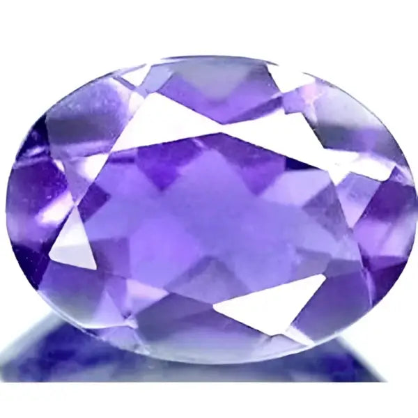Cordierite ovale a facettes 10x8 mm 2.00 carats