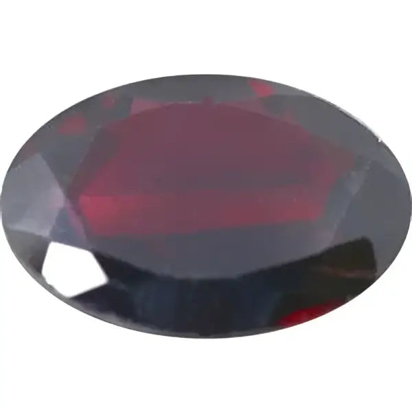 Grenat almandin ovale a facettes 12x10 mm 5.40 carats