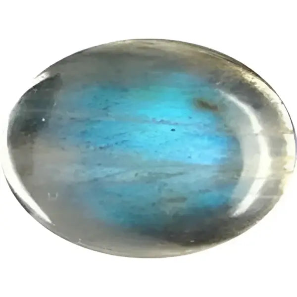 Labradorite naturelle ovale cabochon 18x13 mm 11.75 carats