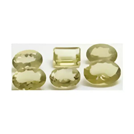 Lot indivisible 134 carats de citrine jaune lemon naturelle