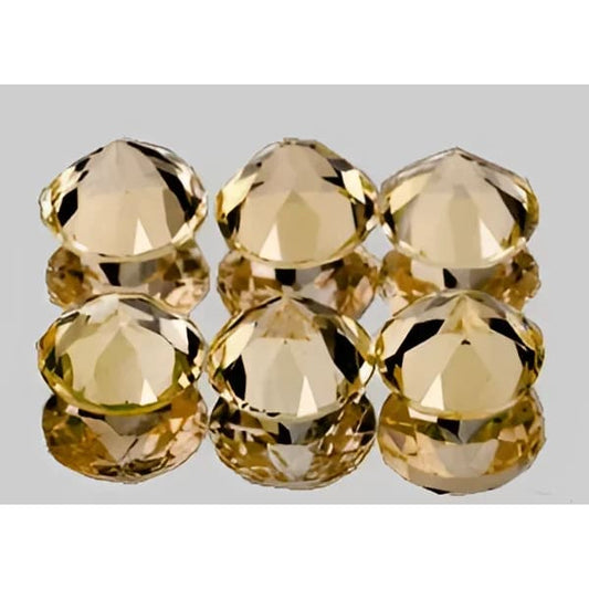 Morganite naturelle ronde a facettes 4.00 mm 0.23 Carat