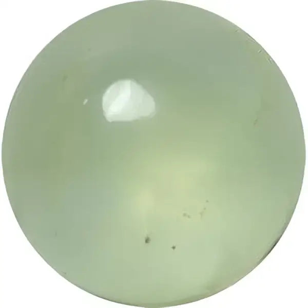 Prehnite taille ronde cabochon 10 mm 4.65 carats