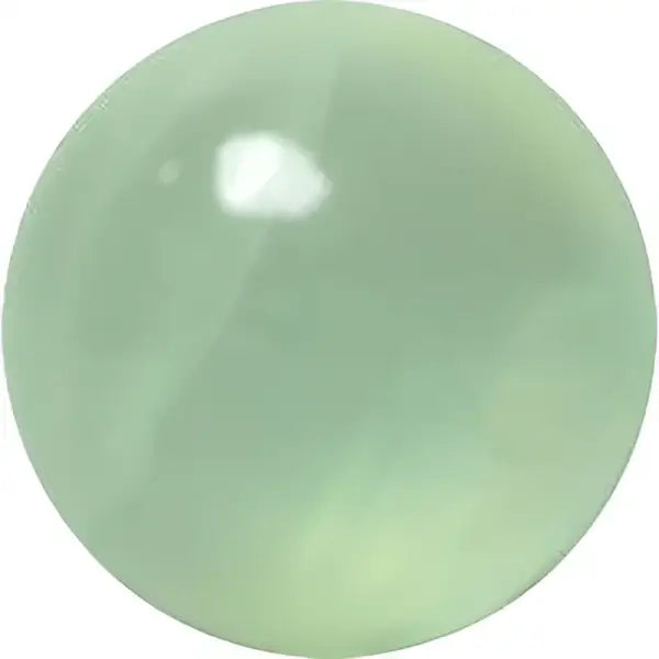 Prehnite taille ronde cabochon 12 mm 7.00 carats