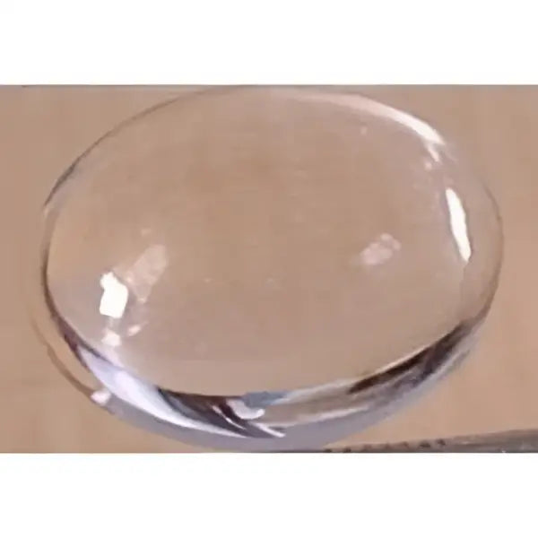 Quartz blanc taille ovale cabochon 14x10 mm 5.80 carats
