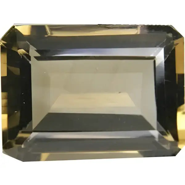 Quartz fumé ooctogonal 12x10 mm 5.20 carats