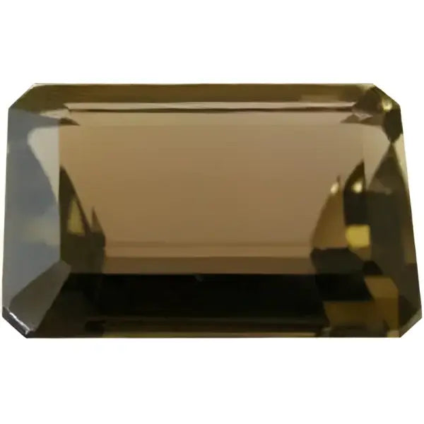 Quartz fumé ooctogonal 25x18 mm 38.50 carats