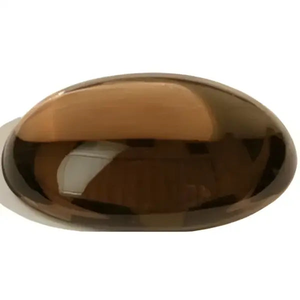 Quartz fumé taille ovale cabochon 18x13 mm 16.00 carats