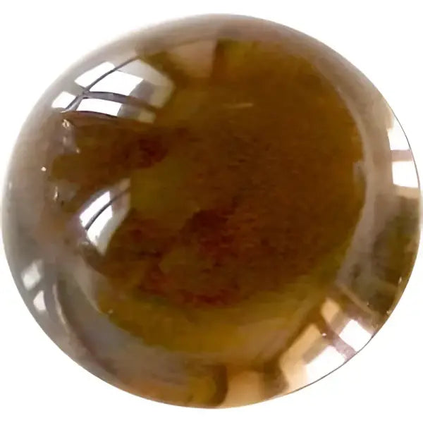 Quartz fumé taille ronde cabochon 18 mm 24.00 carats
