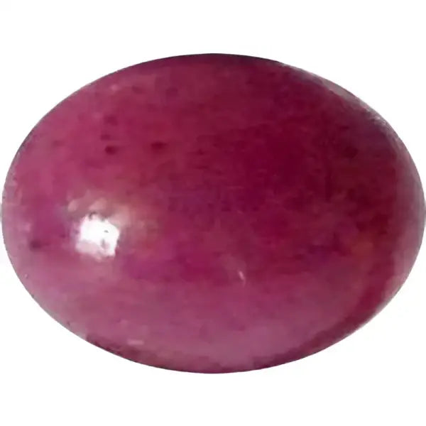 Rubis naturel taille ovale cabochon 8x6 mm 1.85 carats