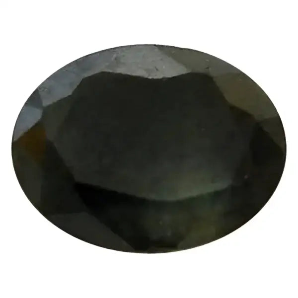 Saphir naturel ovale a facettes 9x7 mm 2.90 carats